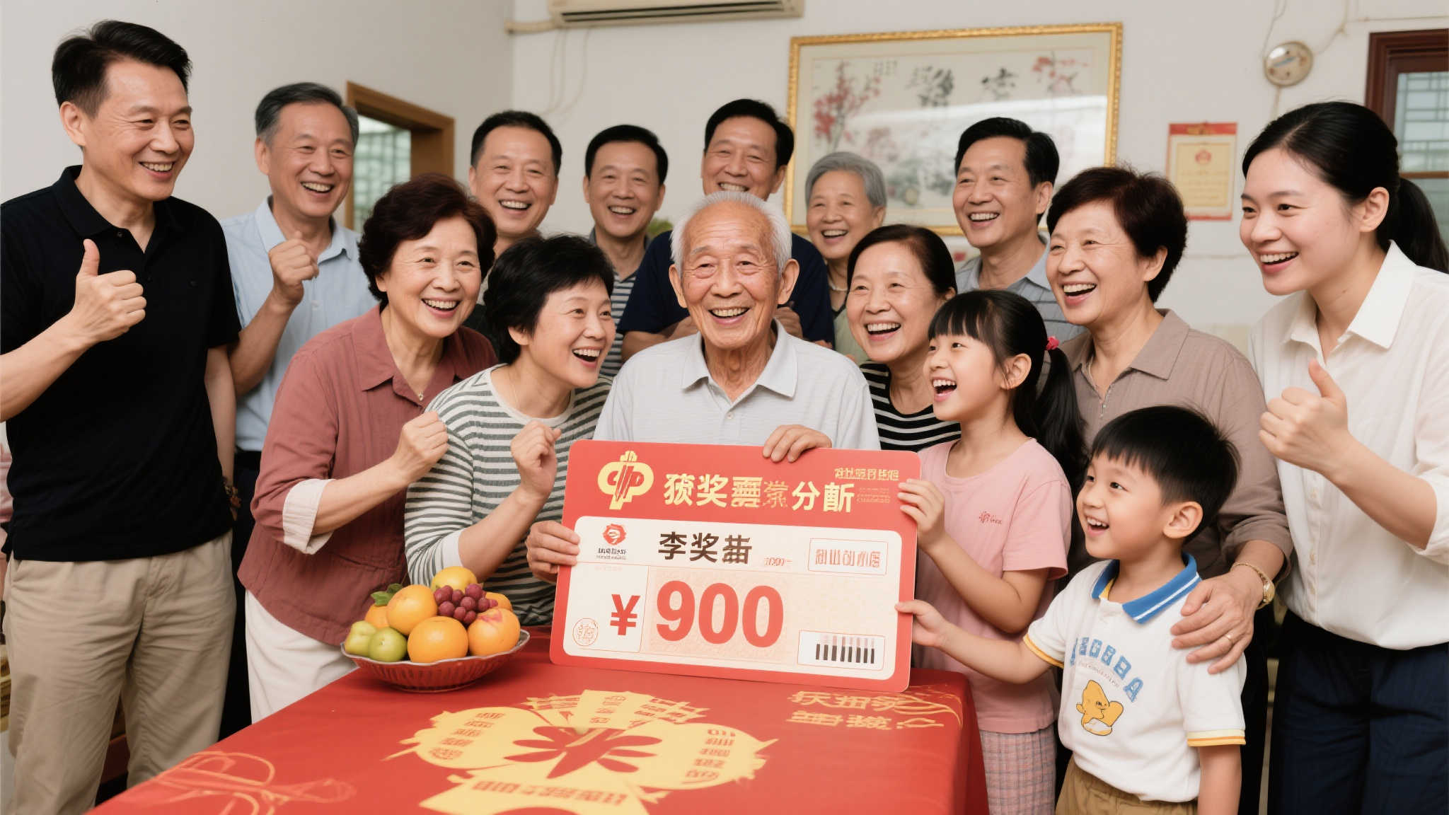 老父坚持十年追号，终获双色球586万，福泽儿孙三代
