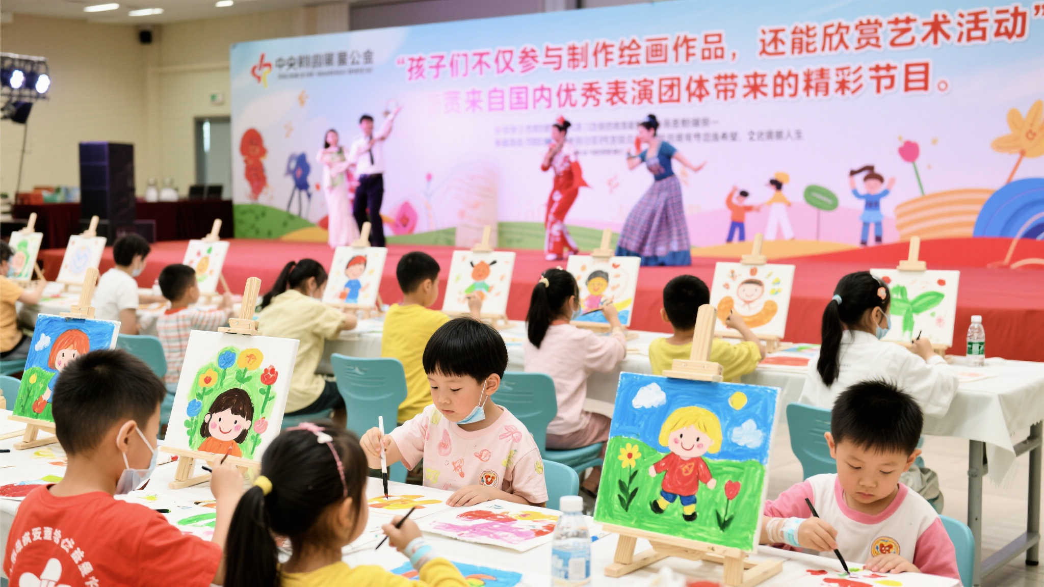 艺术点亮希望，彩票公益金项目走进成都关怀大病儿童